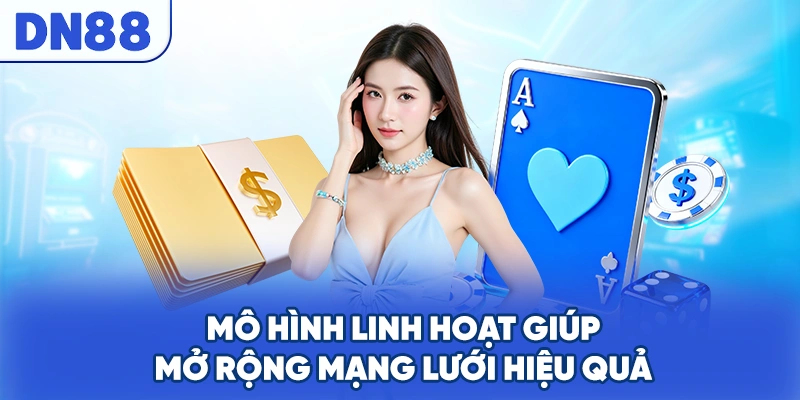 Mô hình linh hoạt giúp mở rộng mạng lưới hiệu quả